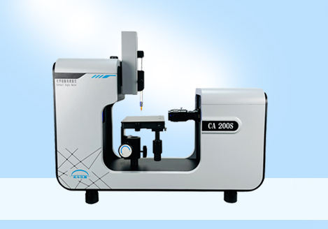 接觸角測(cè)量?jī)x可用于評(píng)估紡織品和纖維的潤濕性